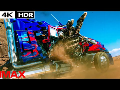 Transformers: Age of Extinction (2014)  - Autobots Reunite Scene (IMAX) 4k HDR