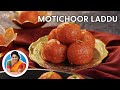 Motichoor Laddu Recipe I बिना झारा के प्लास्टिक थैली से बनाए
