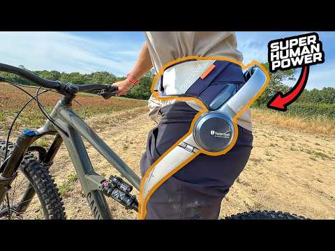 POWERFUL EXOSKELETON VS MTB - EASIEST ELECTRIC BIKE CONVERSION EVER?
