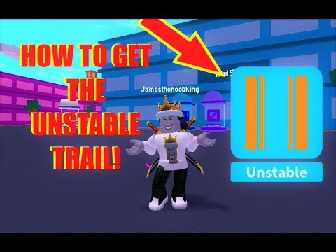 HOW TO GET THE UNSTABLE TRAIL! in SPEED CITY (Roblox)