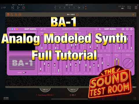 Baby Audio BA-1 Synth – VOLLSTÄNDIGES Tutorial – Programmieren und Patch-Design – iPad-Tutorial