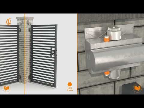 How to Mount the Locinox Panther Gate Closer onto Posts & Walls