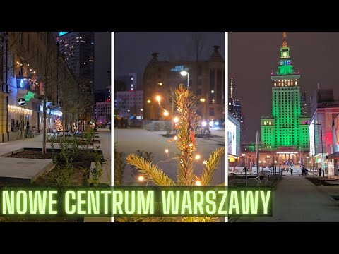 Warszawa / Warsaw Nowe Centrum Warszawy Złota i Zgoda 21 grudnia 2025 / Reconstruction of Złota