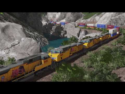Trainz Railroad Simulator 2019 Railfanning Compilation