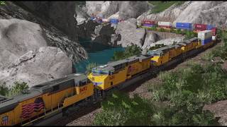 Trainz Railroad Simulator 2019 Railfanning Compilation