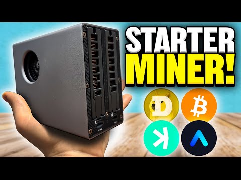 The PERFECT Mini Home CRYPTO Miner for Beginners! Goldshell Byte