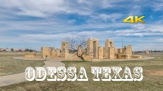 Odessa Texas / Permian Basin UTPB Road Tour 4k