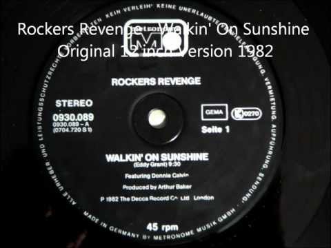 Rockers Revenge - Walkin' On Sunshine Original 12 inch Version 1982