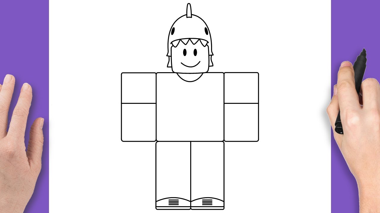 How to Draw Dino Kid from 99 Nights in the Forest Roblox | Step-by-Step Tutorial