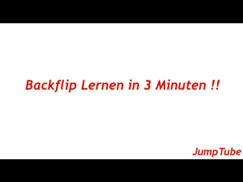 Backflip Lernen in 3 Minuten !! - JumpTube