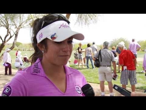 Gerina Piller's First Round Interview at the 2014 JTBC Founders Cup