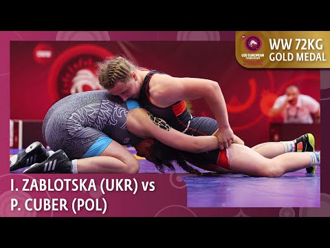 Gold Medal • WW 72Kg • Iryna ZABLOTSKA (UKR) vs. Patrycja Dorota CUBER (POL)