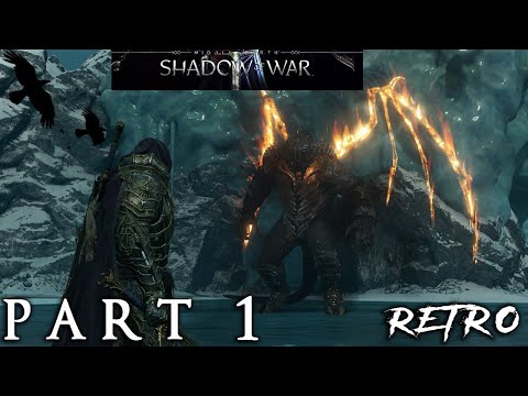 Shadow of War Walkthrough Gameplay Part 1 - Defeat Orc Commander - HS Retro Gaming