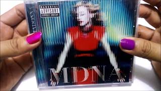 Madonna - MDNA Standard + Deluxe Edition CD UNBOXING