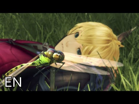 Xenoblade Chronicles Definitive Edition Cutscene 003 – Shulk and Reyn at the Scrapyard – ENGLISH