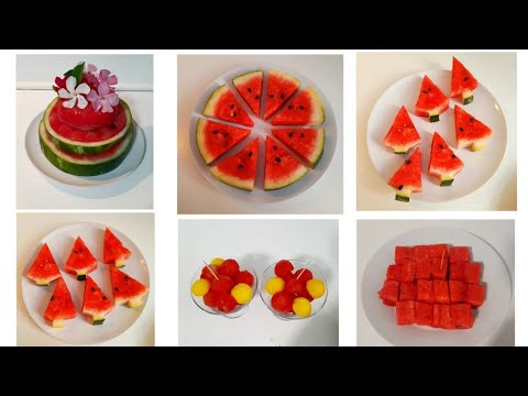 5 Super Fruit Watermelon Decoration Ideas|Part-13|Very Fast And Easy Ideas| @milanesekitchanhindi