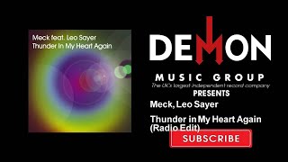 Meck, Leo Sayer - Thunder in My Heart Again - Radio Edit