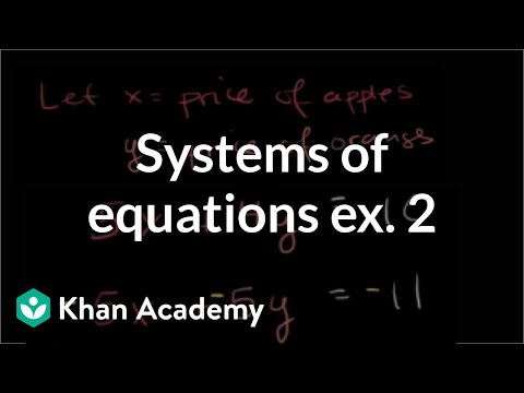 DEPRECATED Systems of equations word problems