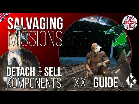 All new Salvaging missions in Star Citizen 3.19 👾 Detach & Sell ship weapons & earn massive money 🚀