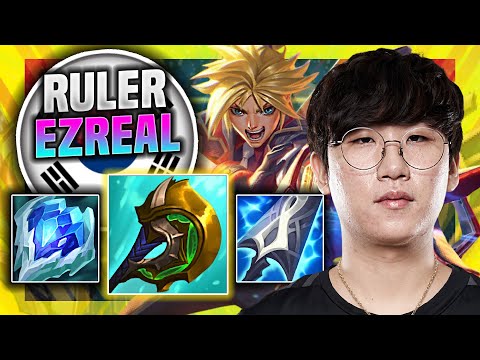 RULER DOMINATING EZREAL WITH NEW BUFFS! - GEN Ruler Plays Ezreal ADC vs Jhin! | Season 11