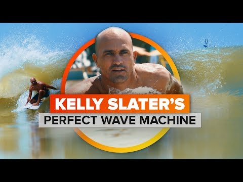 Kelly Slater's perfect wave machine in the middle of the desert