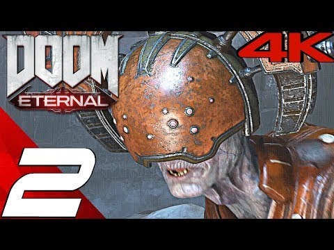 DOOM ETERNAL - Gameplay Walkthrough Part 2 - Cultist Base (4K 60FPS ULTRA) Full Game
