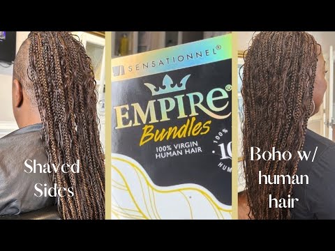 Side Shaved Braids