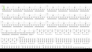 The Last Horizon + Seven Witches + Drum only + Drum tab