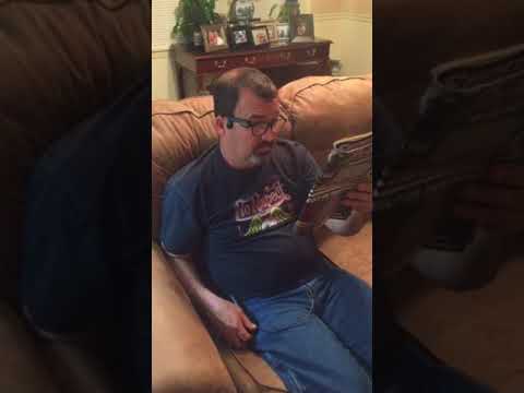 Dan Parker Racing ,How a blind man reads his Hot Rod Magazines.