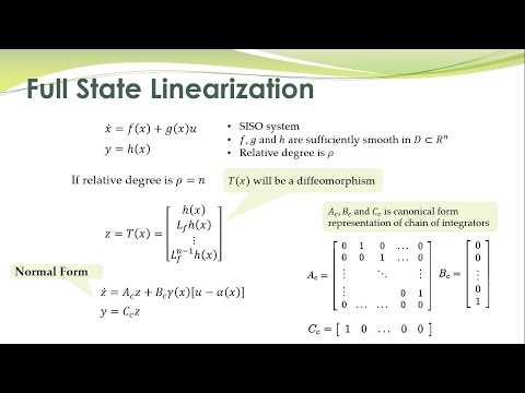 NCS - 26a - Full state linearization ( rho = n )