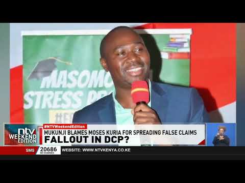 Manyatta MP Gitonga Mukunji dismisses claims of splitting from DCP party