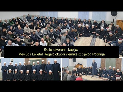 Mevludska svečanost u Đulićima: Lejletul Regaib obilježen uz hafize i brojne goste iz Podrinja