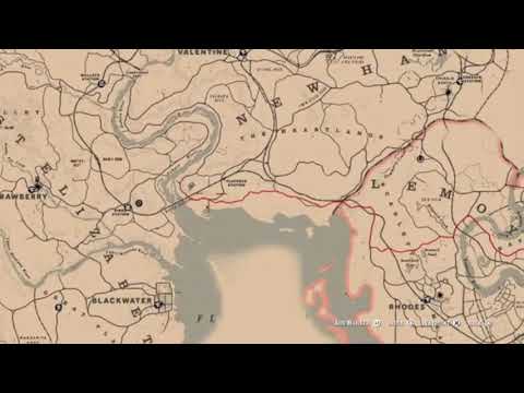 Red Dead Redemption 2 Legendary Alligator Location