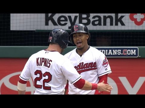 8/4/16: Indians mash four homers in 9-2 win