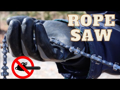 AWESOME Rope Chain Saw