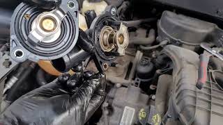 Easy Thermostat replacement - Dodge 3.6 L cars
