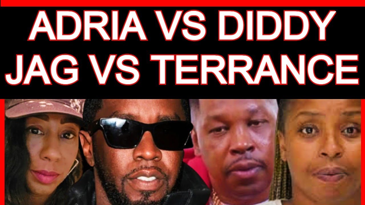 ADRIA ENGLISH VS. SEAN "DIDDY" COMBS & JAGUAR WRIGHT VS. TERRANCE GANGSTA WILLIAMS!