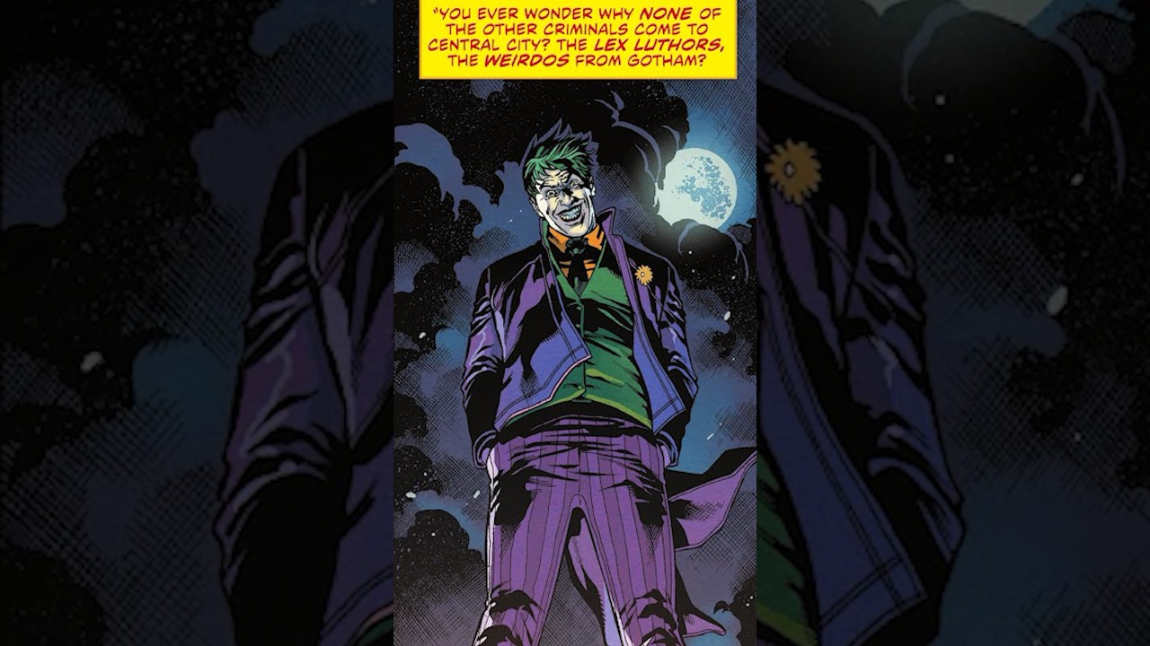 This Is Why The Joker Never Goes After The Flash!