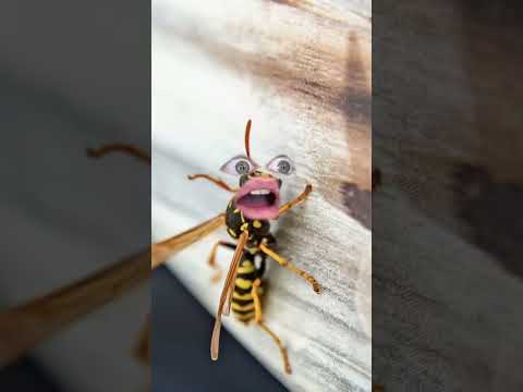 Qué pasa si metes el dedo en un avispero? 😱😂