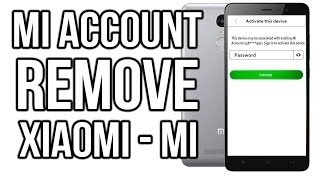How to bypass Mi Cloud Redmi mi 1s/2s  Mi account forgot password