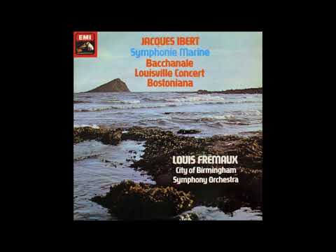 Jacques Ibert : Sinfonie Marine, for small orchestra (1931)