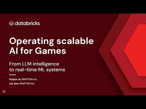 Watch: Building Scalable Anti-Cheat ML Systems for Live Games with Databricks