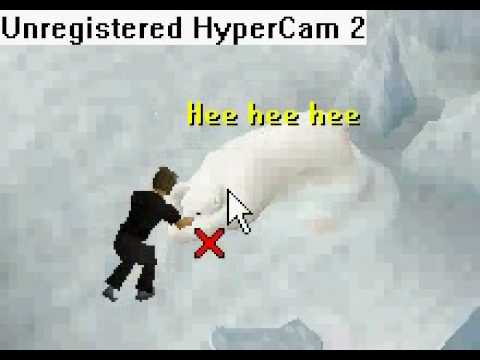Runescape polar bear tickle party!!