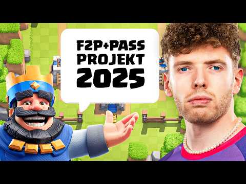 I'M STARTING AGAIN in CLASH ROYALE...😱 (0 to 15,000 Trophies) | F2P + Pass Project 2025