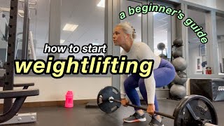 A BEGINNER'S GUIDE TO WEIGHTLIFTING | how to use gym equipment + feel confident in the weight room