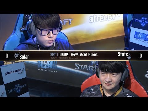 [TW] StarCraft2 - Stats vs Solar - PvZ - 2018 AfreecaTV GSL SuperTournament II - Ro.8 Match2