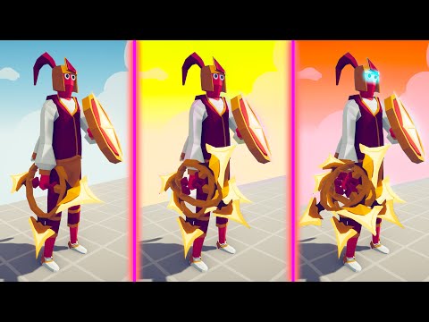EVOLUTION OF SUPER RADIANT GLAIVE - Totally Accurate Battle Simulator TABS