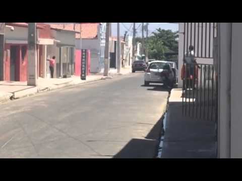 Momento do assalto aos Correios em Upanema