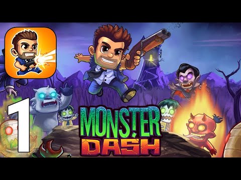 Monster Das‪h Gameplay Walkthrough Part 1 - Tutorial [iOS/Android Games]