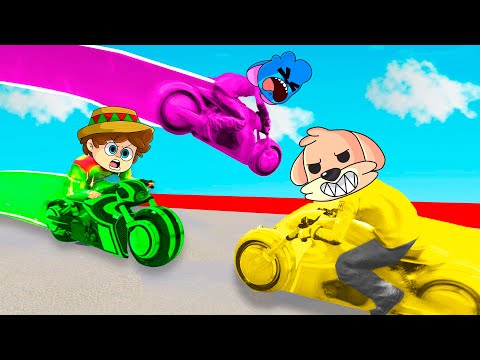 ¡NADIE puede GANAR esta CARRERA de GTA V ! 😱🚗 con SILVIOGAMER y FLEXVEGA